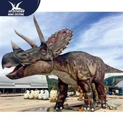 Аниматронни трицератопс