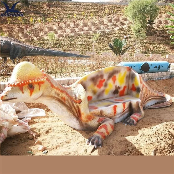 Fiberglass Dinosaur Chair